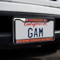 Bethune Cookman University Wildcats License Plate Frame Full Size Standard Metal For Cars 12 3 In X 6 Uv And Water Resistant