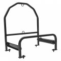 Kuafu Semi Truck Spare Tire Carrier Rack Adjustable Universal Rim Holder