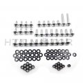 Httmt Mt215-005-rd- Silver Normal Fairing Bolts Compatible With 1999-2007 Suzuk Hayabusa Gsx1300r Gsx-r 1300