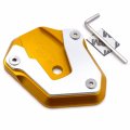 Httmt- Extension Kickstand Pad Sidestand Plate Cnc Anodized For Suzuk Gsxs750 Gsxs1000 2017-2019 P N Gzsp-jd-029