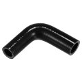 1 Pcs 19mm 0 75 -25mm 98 Id 90mm 3 54 Length 90 Degrees Black Car Silicone Hose Coolant Universal 
