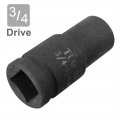 Uxcell 3 4-inch Drive By 17mm Deep Impact Socket 6-point Cr-v Metric