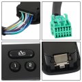 Black Front Left Seat Heater Switch Replacement For 2003-2007 Chevrolet Chevy Silverado Gmc Sierra 901-200 15116863 15169669