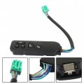 Black Front Left Seat Heater Switch Replacement For 2003-2007 Chevrolet Chevy Silverado Gmc Sierra 901-200 15116863 15169669