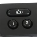 Black Front Left Seat Heater Switch Replacement For 2003-2007 Chevrolet Chevy Silverado Gmc Sierra 901-200 15116863 15169669