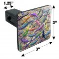 Gecko Lizards Reptile Rock Group Tow Trailer Hitch Cover Plug Insert