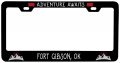 Fort Gibson Oklahoma Vanity Metal License Plate Frame 