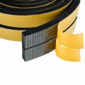 High Density Foam Weather Stripping Door Seal Strip Self Adhesive Insulation Tape For Windows And Doors Black 1 3 4 In X 13 Ft 