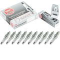 10 Pc Ngk V-power Spark Plugs For Dodge Ram 2500 8 0l V10 1997-2003 