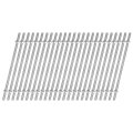 25pcs 8 32 Inch M4 Right-hand Threaded Rods With 50pcs Hex Nuts 4 304 Stainless Steel Full Threads Polished Silver Finish 