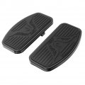Hiyoyo Universal Motorcycle Refit Front Rider Floorboards Black Adjustable Footboard Foot Pegs Fit For Honda Shadow Ace Vt750