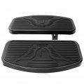 Hiyoyo Universal Motorcycle Refit Front Rider Floorboards Black Adjustable Footboard Foot Pegs Fit For Honda Shadow Ace Vt750