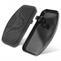 Hiyoyo Universal Motorcycle Refit Front Rider Floorboards Black Adjustable Footboard Foot Pegs Fit For Honda Shadow Ace Vt750