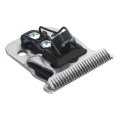 T Blade Set Ceramic And Carbon Steel Blades For Andis Slimline Pro Li Hair Trimmer D7 32655 D8 32105 32400 Silver 