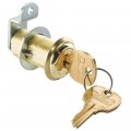 1-3 16 Long Cylinder Lock Antique Brass Keyed Alike