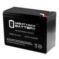 Mighty Max Battery Ml10-12 12v 10ah Replaces Mongoose Z350 Scooter Brand Product 