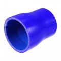 Uxcell 50-60mm 2 -2 4 Id Straight Silicone Reducer Hose Coupler Intercooler Tube Blue For Car Intake Piping
