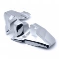 Httmt Mt445- Chrome Engine Lower Side Frame Covers For Goldwing Gl1800 2001-2011 02 03 