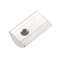 Uxcell M4 T Slot Nuts Roll In Spring T-nut With Ball Carbon Steel For 4040 Series Aluminum Extrusion Profile Rail 8mm 12pcs