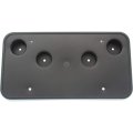 Front License Plate Bracket For Buick Envision 2016 2017 2018 Gm1068184 23432370 Black Plastic Standard Style 