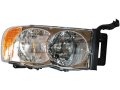 Right Passenger Side Halogen Headlight Assembly With Bulbs For 2002-2005 Dodge Ram 1500 