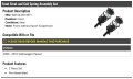 Front Strut And Coil Spring Assembly Set Of 2 Compatible With 2006-2010 Volkswagen Passat Without Sport Suspension