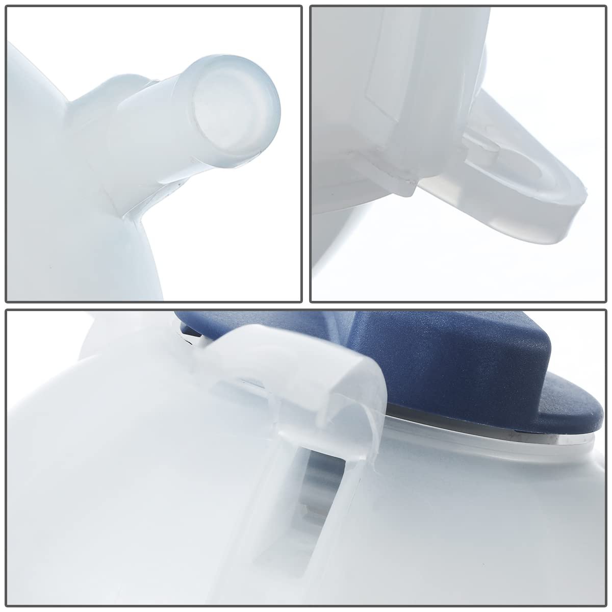 Coolant Overflow Reservoir Tank With Cap For Vw Beetle 2 5l 2006 To 2010 White Abs Plastic Replacement Part Vw3014108