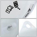 Coolant Overflow Reservoir Tank With Cap For Vw Beetle 2 5l 2006 To 2010 White Abs Plastic Replacement Part Vw3014108