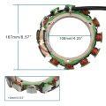 Goofit Motorcycle Magneto Stator Coil Replacement For Outboard 6e5-85510-01-00