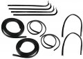 1a Auto Door Window Run Channel Sweeps Seals Kit For 67-70 Ford F-series Pickup Truck 