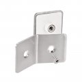 Uxcell Stainless Steel 135 Degree Glass Clamp 4pcs For 8-12mm Thickness Single Side Square Frameless Corner Bracket Clip Shower