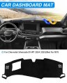 Cartist Dash Cover For Chevy Silverado Ev Wt 2024 2025 Not Rst Version Dashboard Mat Accessories Non-slip Carpet Sunshield