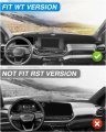 Cartist Dash Cover For Chevy Silverado Ev Wt 2024 2025 Not Rst Version Dashboard Mat Accessories Non-slip Carpet Sunshield