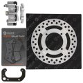 Niche Front Left Brake Rotor Caliper Pad Kit For Polaris Ranger 570 Ev