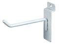 4 Slatwall Hook -white -box Of 96 