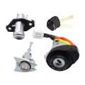 Secosautoparts 1 Set Car Full Lock Cylinder Compatible With Hyundai Sonata Hybrid 2009-2015 8 Key Ignition Start Barrel