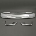 Hood Molding Fog Light And Front Bumper Valance Panel For 2021 2022 2023 2024 Gmc Yukon Xl Abs Plastic Chrome Finish Cb-2530