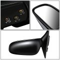 Mi1320102 Factory Style Driver Left Side Mirror Manual Folding Power Adjust Compatible With Mitsubishi Mirage 87-96 Paint To