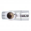 Copper Shower Diverter Valve 3 Way Individual Switch Arm For Hand Held Showerhead Electroplate