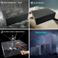 Jutagoss 5pcs Junction Box Abs Plastic Electrical Project Dustproof Universal Enclosure Connection Boxes With Ear 2 56 X 1 50 0