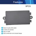 Jutagoss 5pcs Junction Box Abs Plastic Electrical Project Dustproof Universal Enclosure Connection Boxes With Ear 2 56 X 1 50 0
