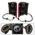 Waltyotur Replacement For 2009 2010 2011 2012 2013 2014 2015 Pilot Red Lens Tail Light Housing Lamp Assembly Driver And