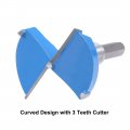 Uxcell Forstner Drill Bits 53mm Tungsten Carbide Wood Hole Saw Auger Opener Woodworking Hinge Drilling Boring Bit Cutter 2pcs