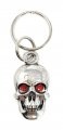 Bravo Bells Evil Skull Diamond Keychain Pewter For Bikers 
