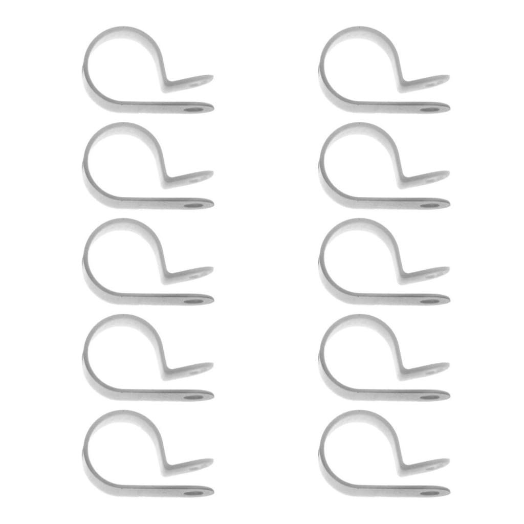 Wire Terminal Clips Nylon Natural