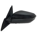 Driver Side Mirror For 2017-2021 Honda Civic Ex Ex-l Ex-t Power Adjustment Heated Glass Manual Folding Black 5 Pins Left 