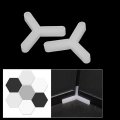 Wall Floor Tile Plastic Y Type Spacers Tiling Tools 3mm White 1000pcs 