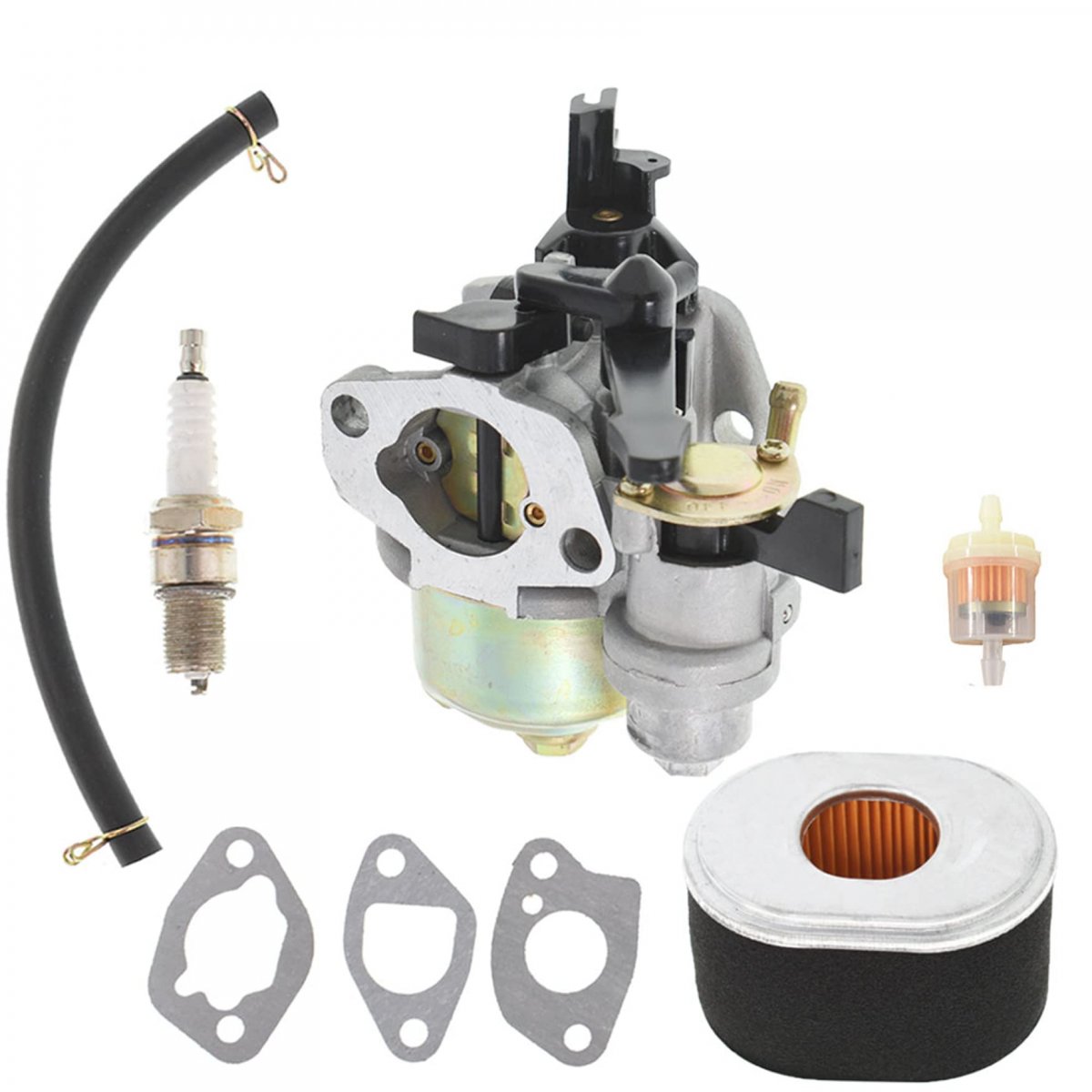 16100-zh8-w61 Carburetor With Air Filter Fuel Replacement For Honda 16100zh8w61 Gx160 5 5hp Gx200 6 Engine