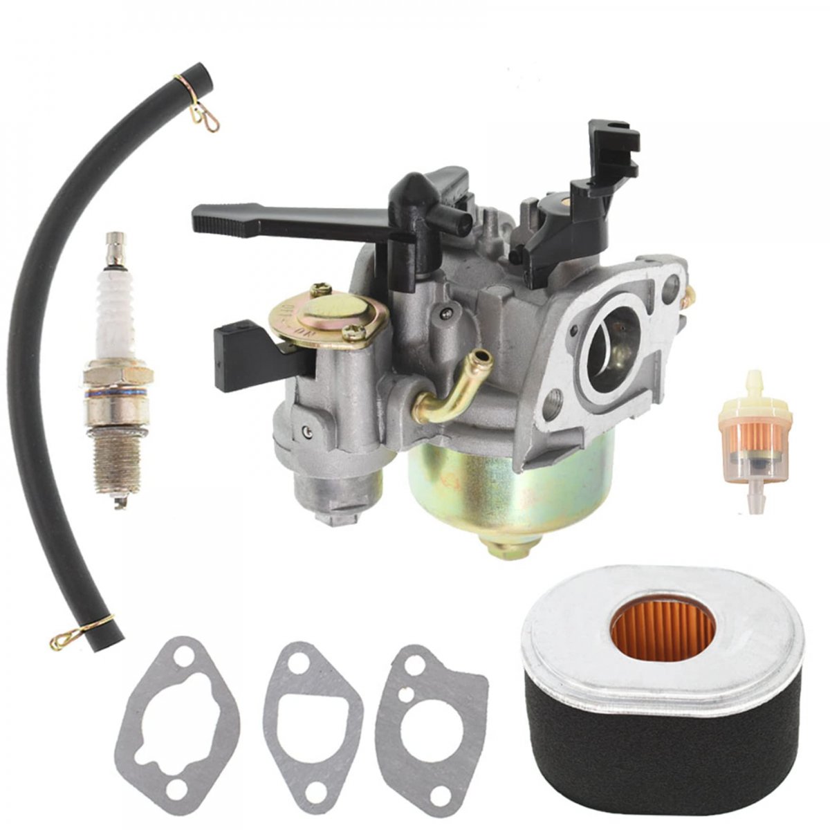 16100-zh8-w61 Carburetor With Air Filter Fuel Replacement For Honda 16100zh8w61 Gx160 5 5hp Gx200 6 Engine