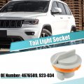 X Autohaux 3pcs 923-034 Tail Light Socket Rear Brake Bulb For Chrysler Dodge Jeep